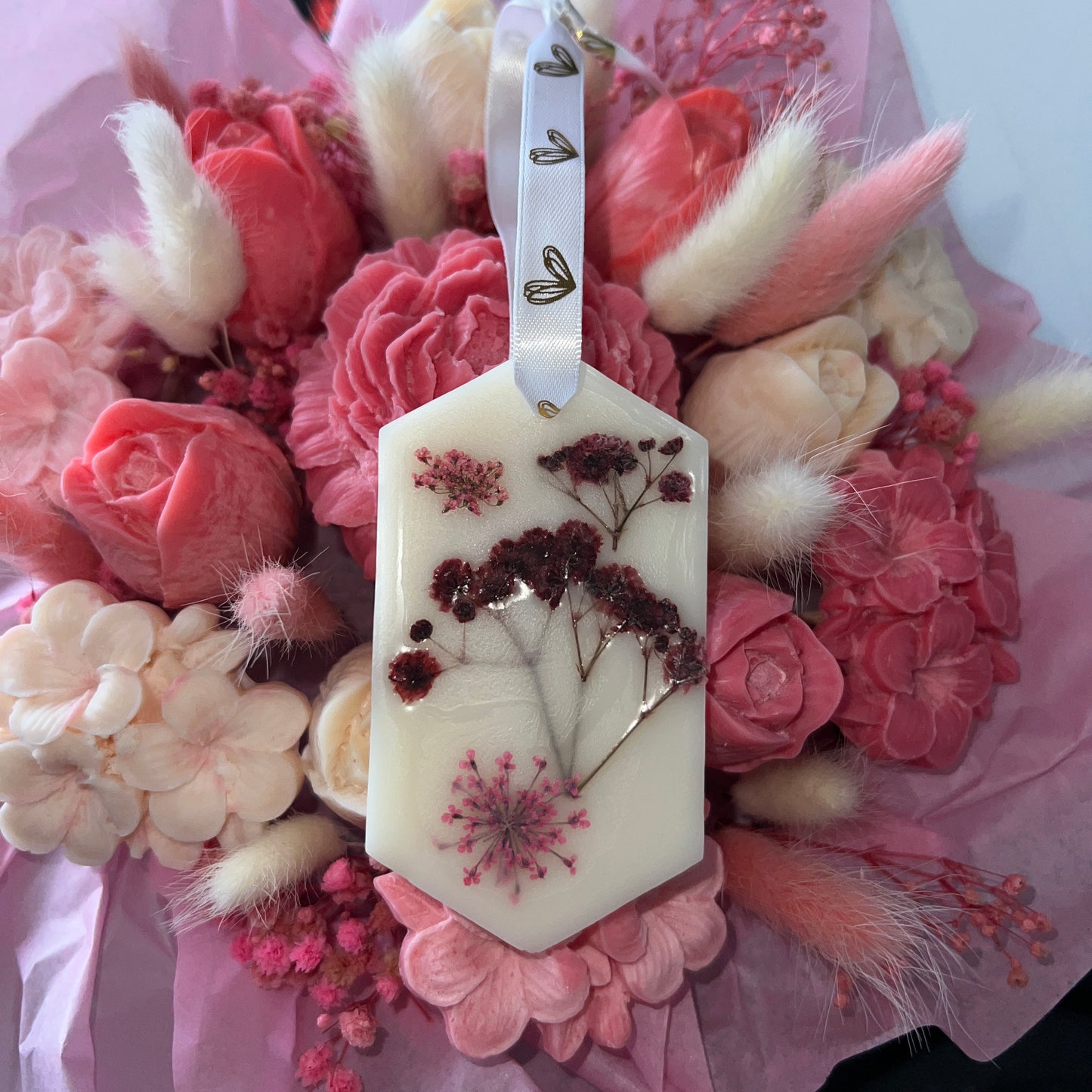 Suspension Fleur de coton
