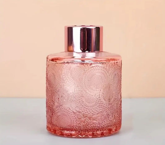 Vase Mandala rose